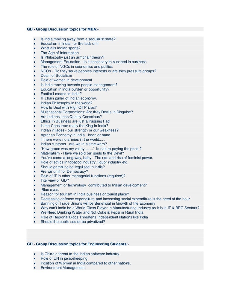 topics for debate competition in english Discussion topics for college students
